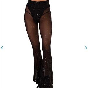 ❌ SOLD ❌ IHeartRaves mesh bell bottoms